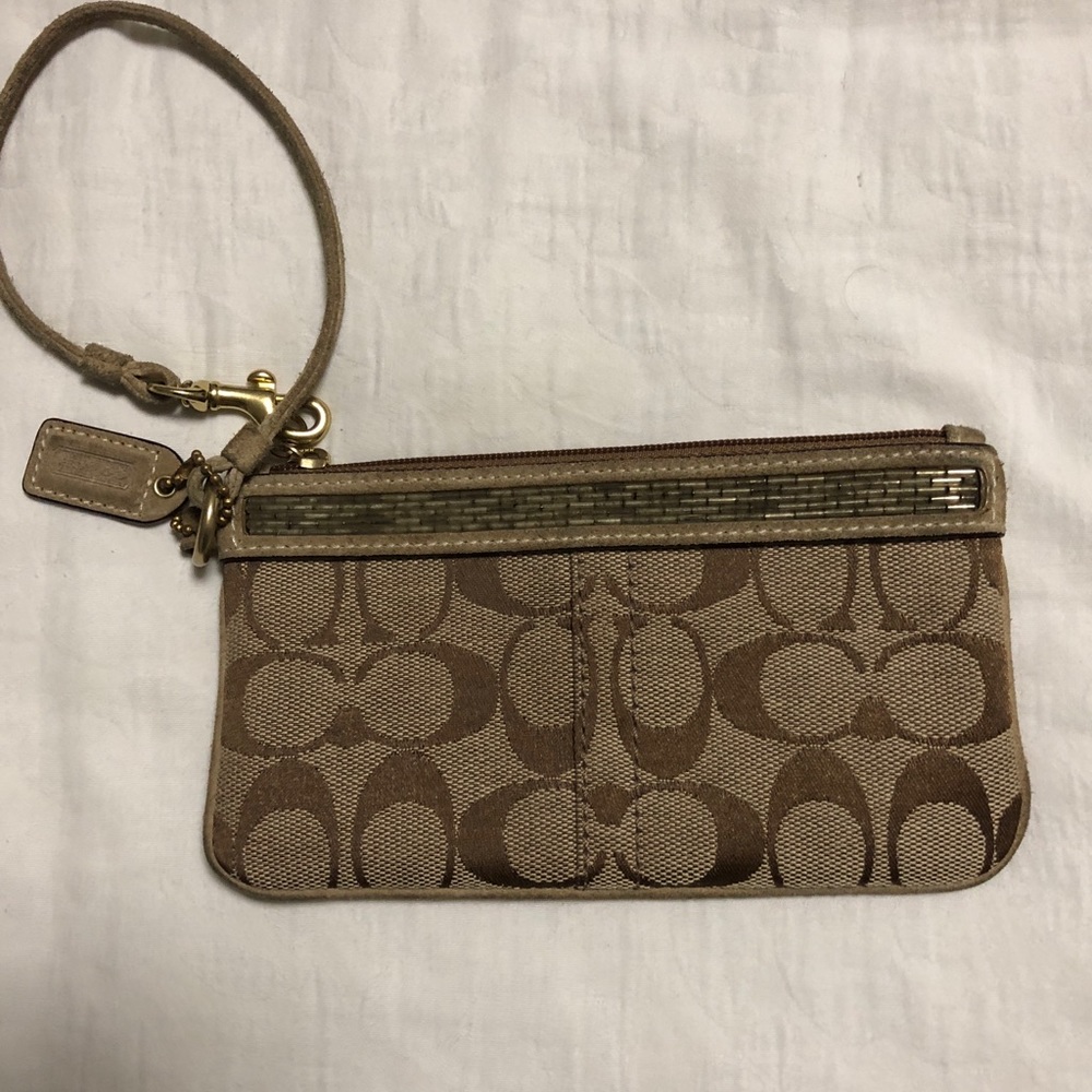 Coach wristlet